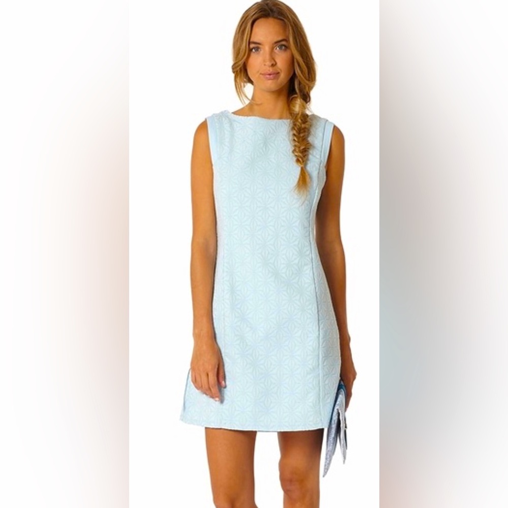 Anthropologie Light Blue Mini Dress
